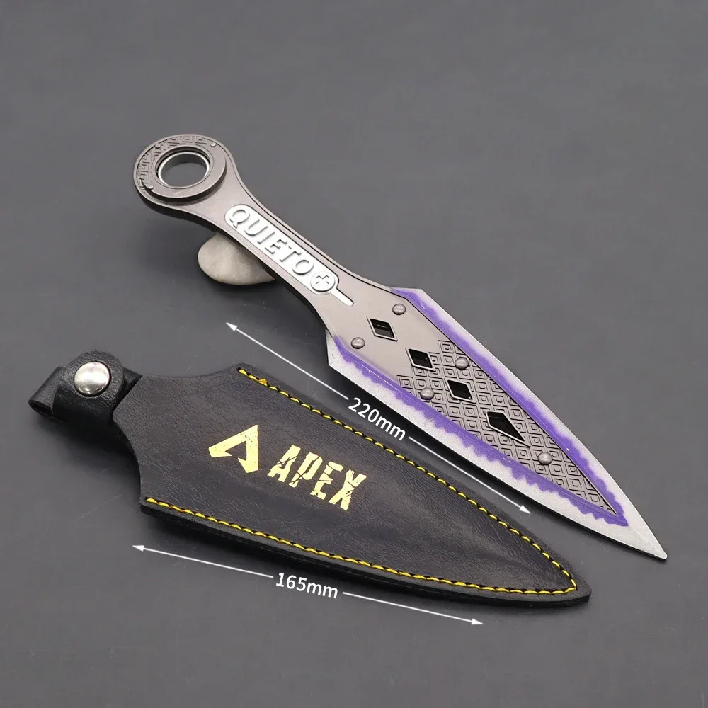 APEX Legends Wraith Heirloom Kunai Plus Turnning Metal Model Game Peripheral Samurai Katana Swords Collectible Weapon Toys Knife