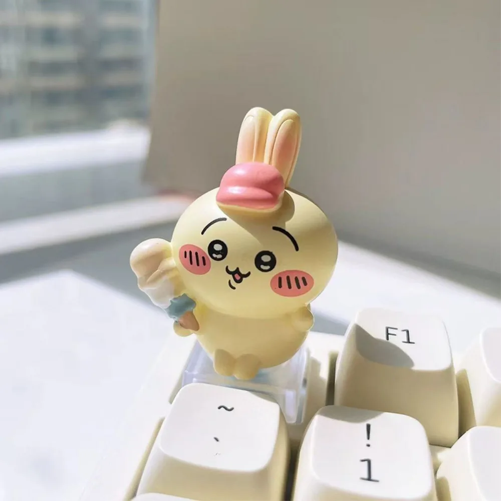 teclas-kawaii-chiikawa-substituiveis-para-teclado-mecanico-conjunto-de-teclas-usagi-acessorios-fofos-presente-para-entusiastas-de-teclados