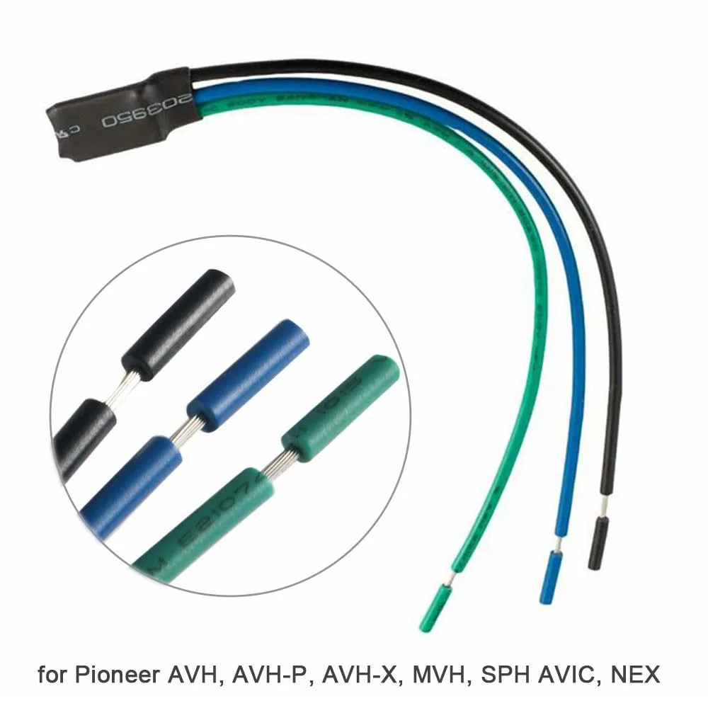 

Bypass Cable For PIONEER AVH/AVH-P/AVH-X/MVH/SPH AVIC/NEX Car Parking Brake Line