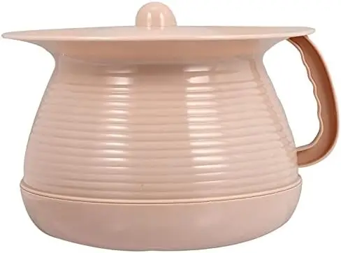 

Портативный туалетный горшок Cabilock с крышкой – 8,26-дюймовый горшок для сбора мочи для взрослых, детей и пожилых людей – герметичный горшок для сбора мочи.