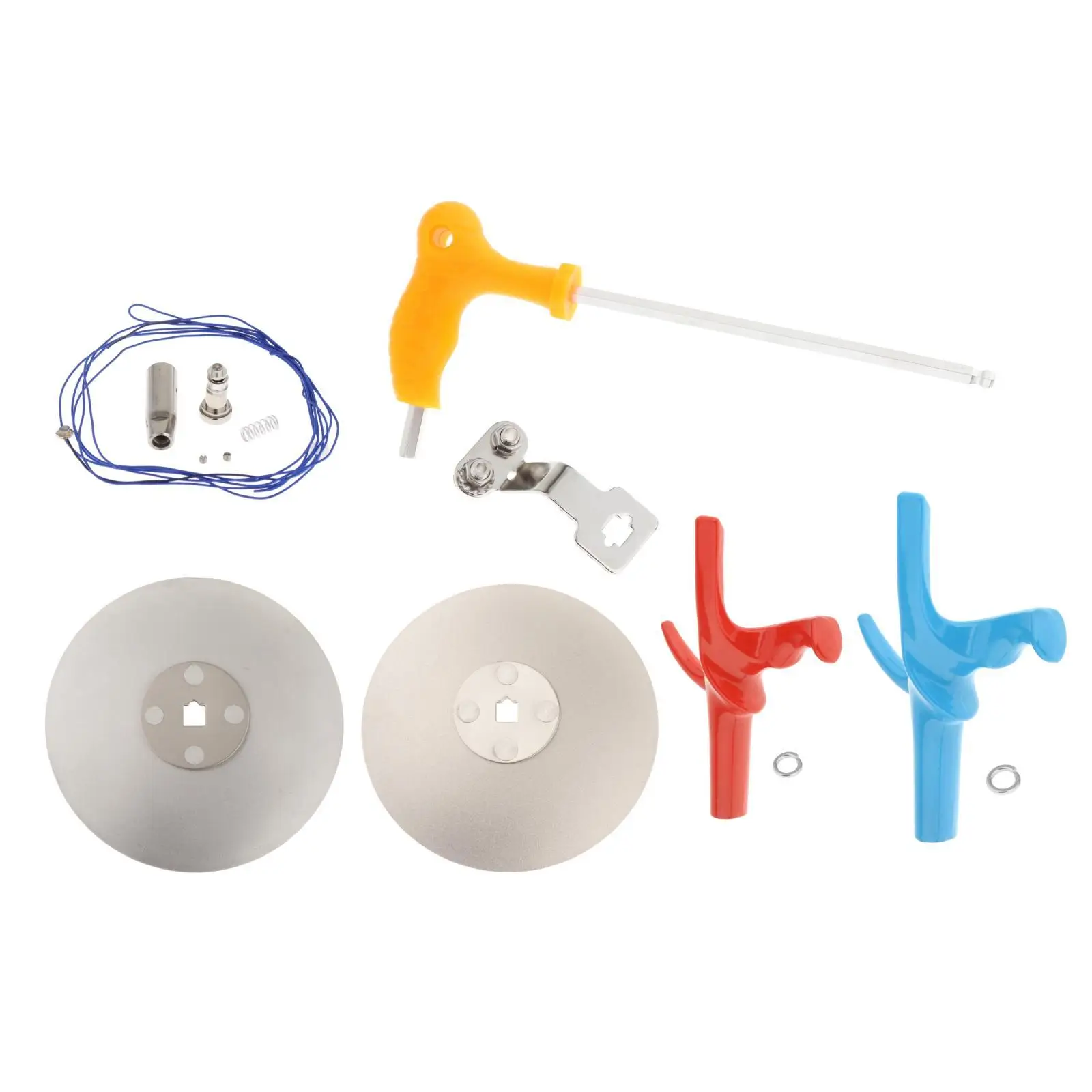 Sports Fencing Wrench with Head Bracket and Hand Protector Stainless Steel Guard for Adult and Kid Training