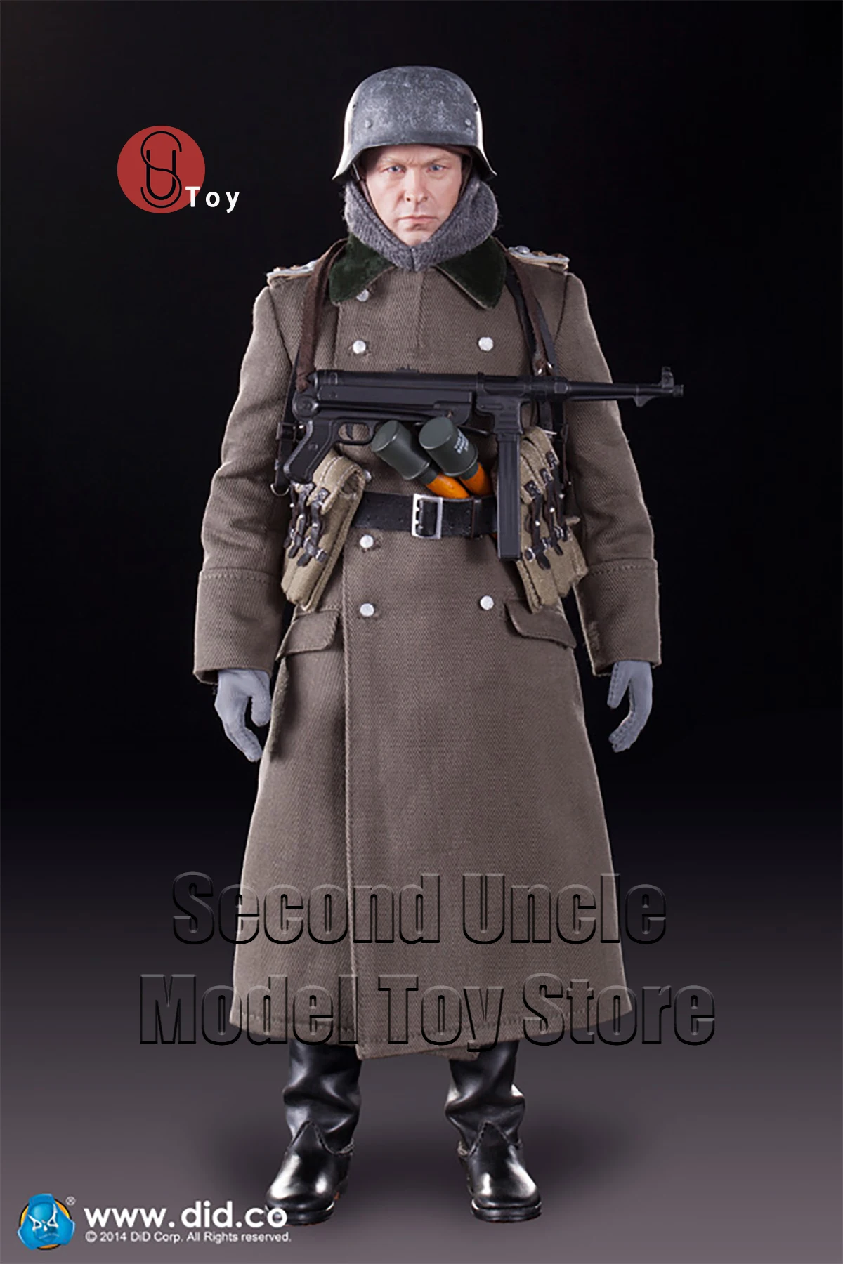 

DID D80094 1/6 WWII WH Infantry Captain Thomas Male Soldier 12'' Military Action Figure Full Set Collectible Model Toys Gift