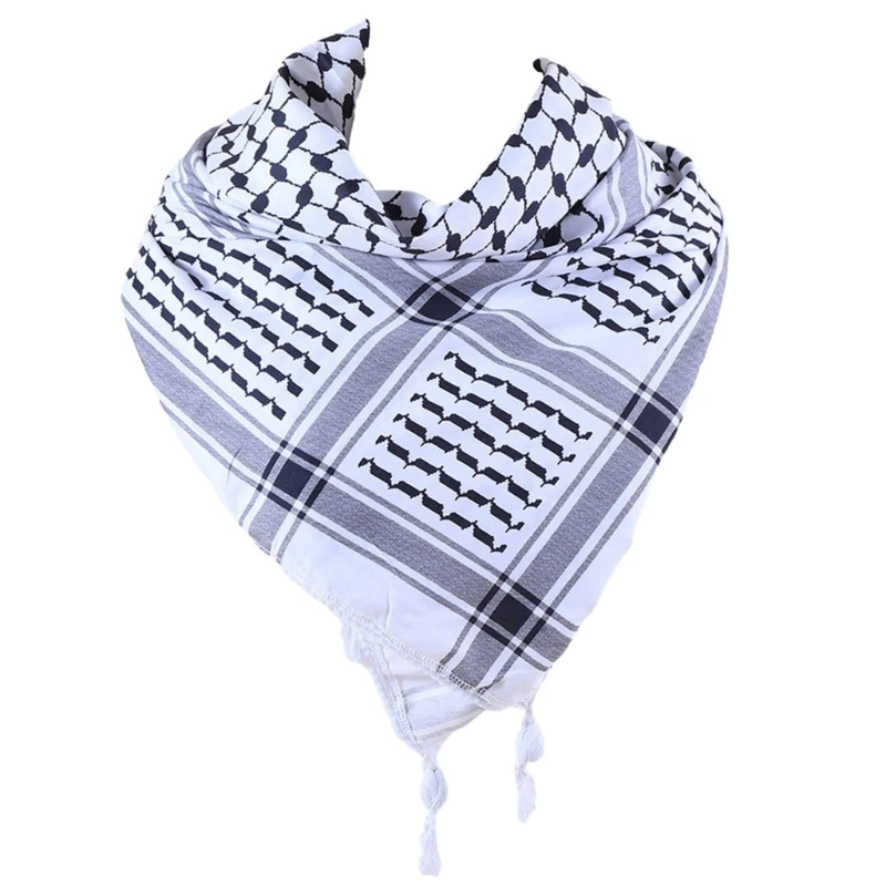 

Arab Desert Scarf, Houndstooth, Soft and Comfortable, Suitable for Hiking, Camping, and Cycling Multipurpose Scarf Dropship