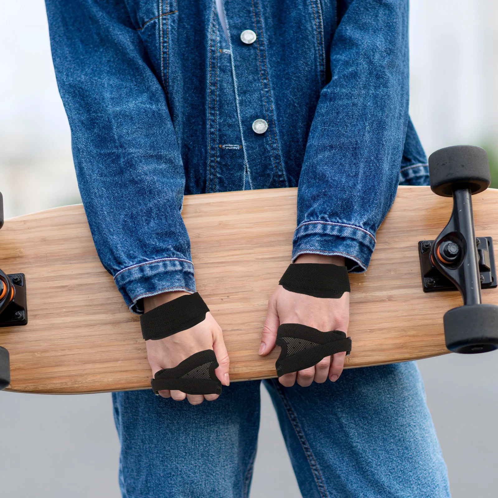 

Roller Skating Hand Guards Wrist Protectors for Kids Adults Sports Protective Gear M Size Breathable Rubber Material