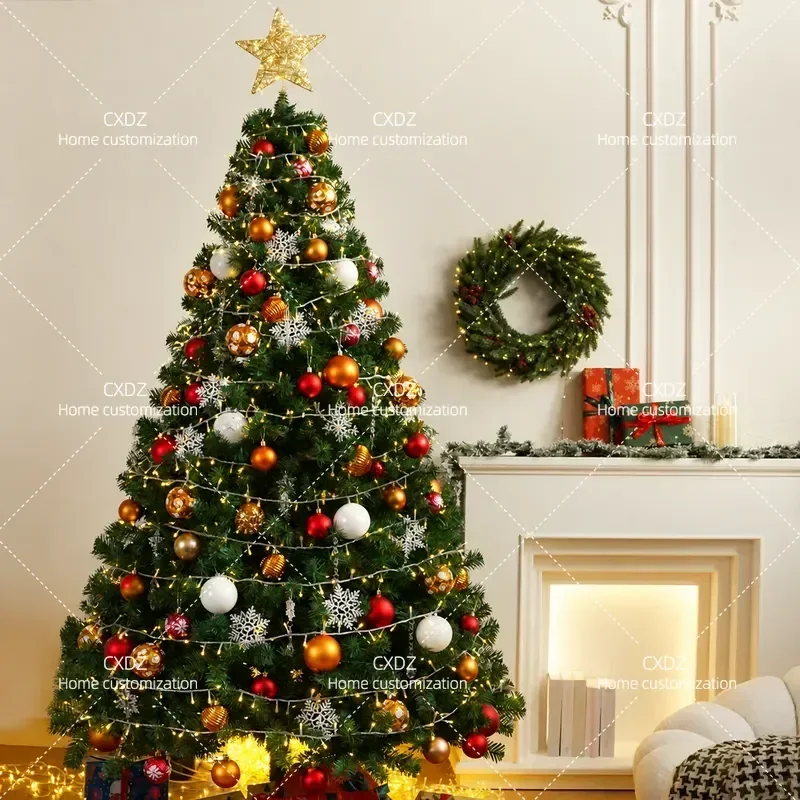 2026 New Large High End Christmas Tree Ornaments for Living Room Home Decoration Holiday Season Festive Decor