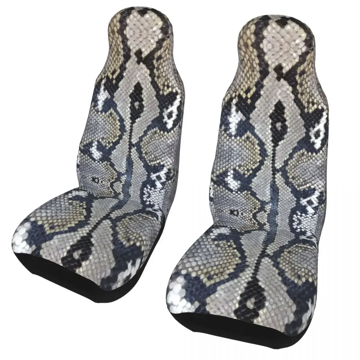 Python Snake Skin Universal Car Seat Cover Protector Interior Accessories Suitable For All Kinds Seat Cushion Fiber Car Styling