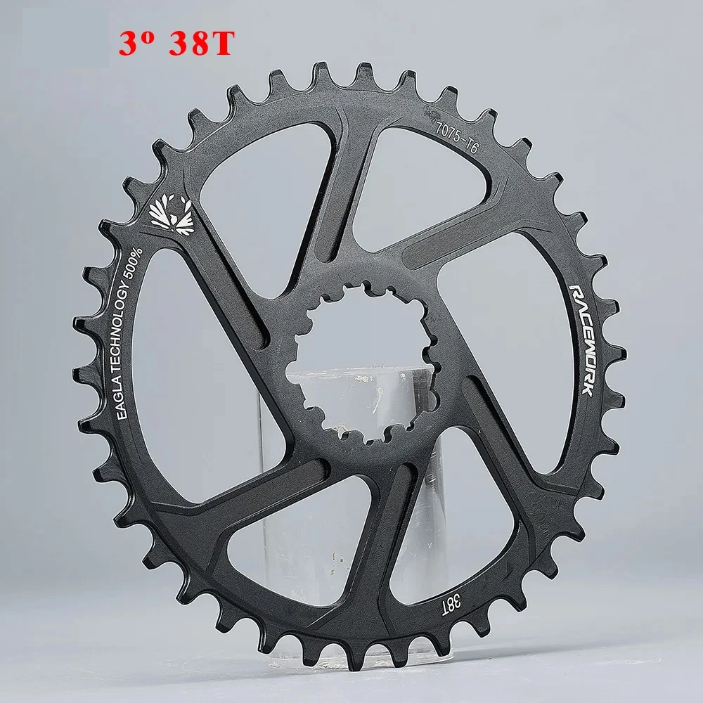 RACEWORK MTB Fahrrad Kettenblatt 11/12 Geschwindigkeit Schmal Breit 32T 34T 36T 38T Für SRAM XX1 X9 XO X01 GX Eagle NX – Detail 10