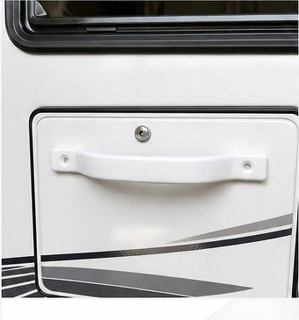 Rv Entry Door Handle Replacement for Campers Trailers Motorhomes Classic Style Comfortable Grip Heavy Duty Automotive Grab