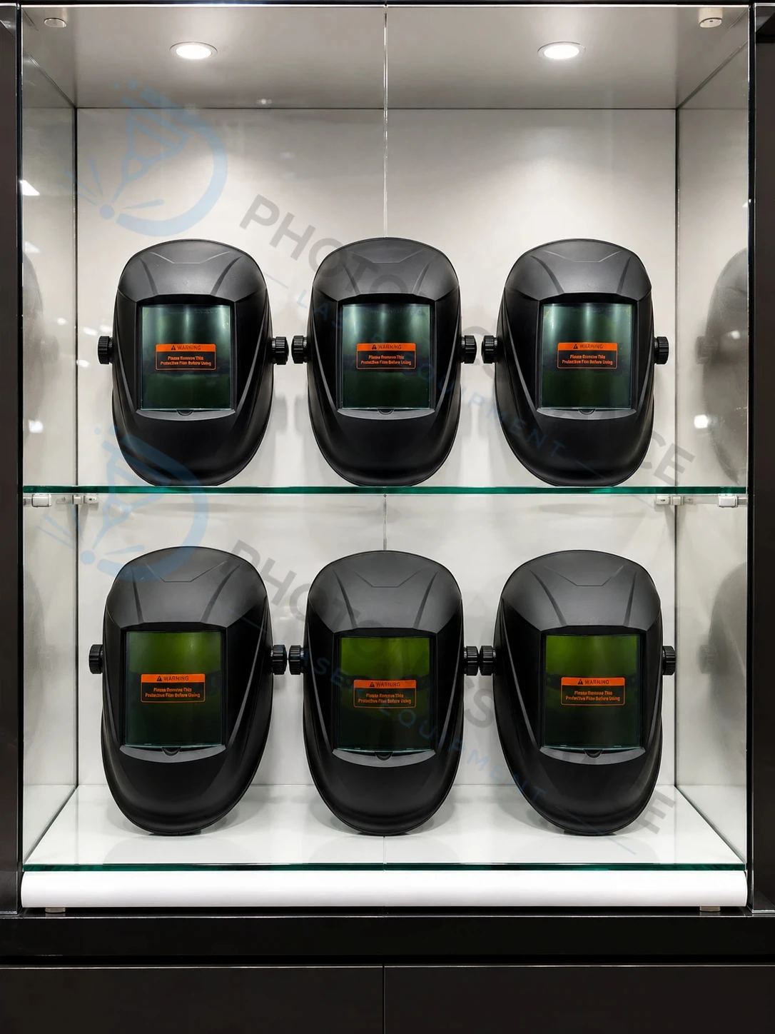 950-1100nm OD8+ Laser Safety Helmet CE Wide View Window Protective Face Shield for 1064nm Fiber Laser Welding Cutting Cleaning