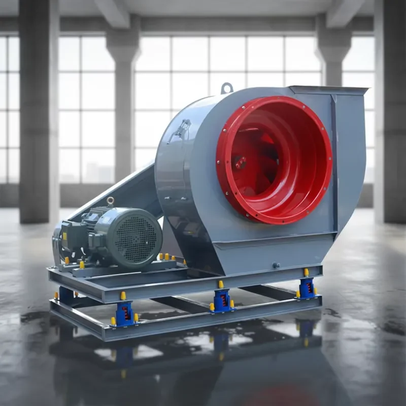 Long Service Life Industrial Exhaust Fan Centrifugal for High Rise Buildings Ventilation