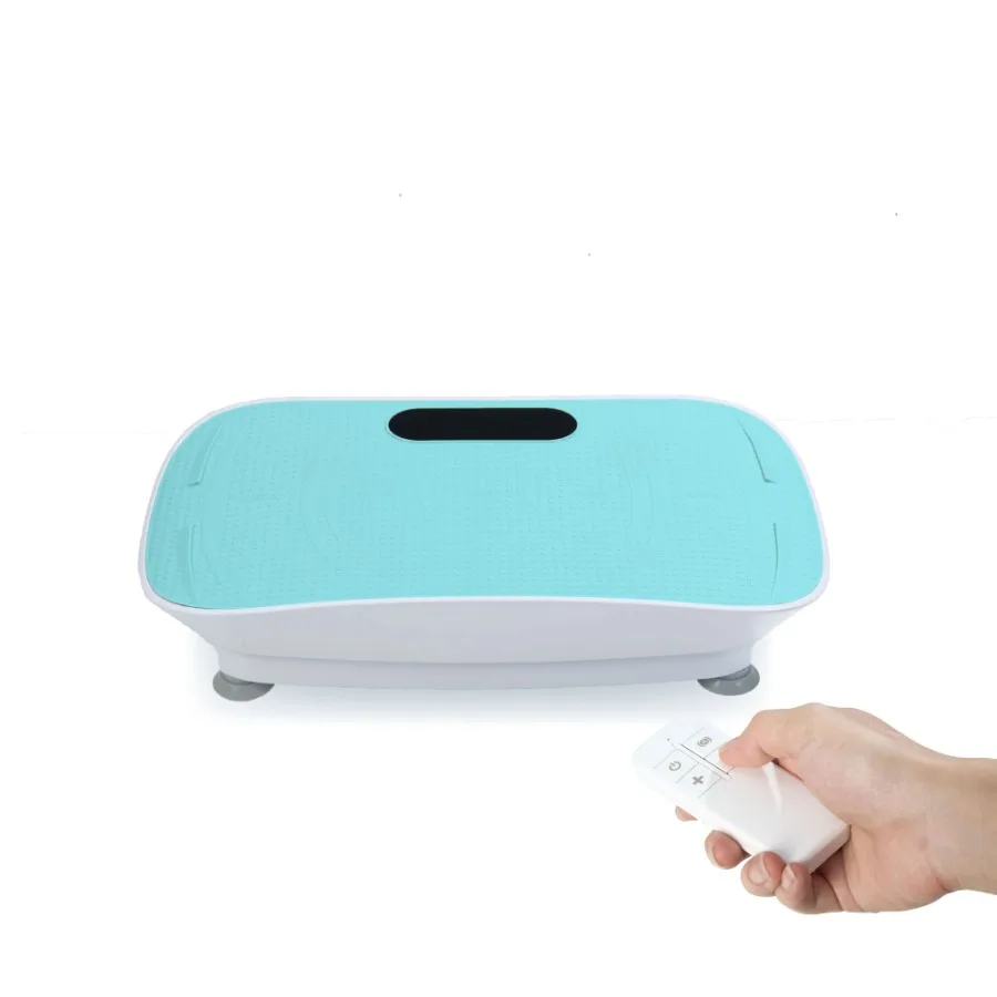 

Silent Vibration Platform Crazy Fitness Massage 10Frequency Weight Loss Fat Burner Body Shaking Machine For Unisex Blue