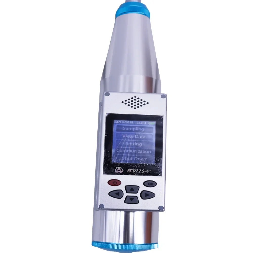 HT225-V Integrated Digital Voice Concrete Rebound Test Hammer with Printer Test Range 10-60Mpa