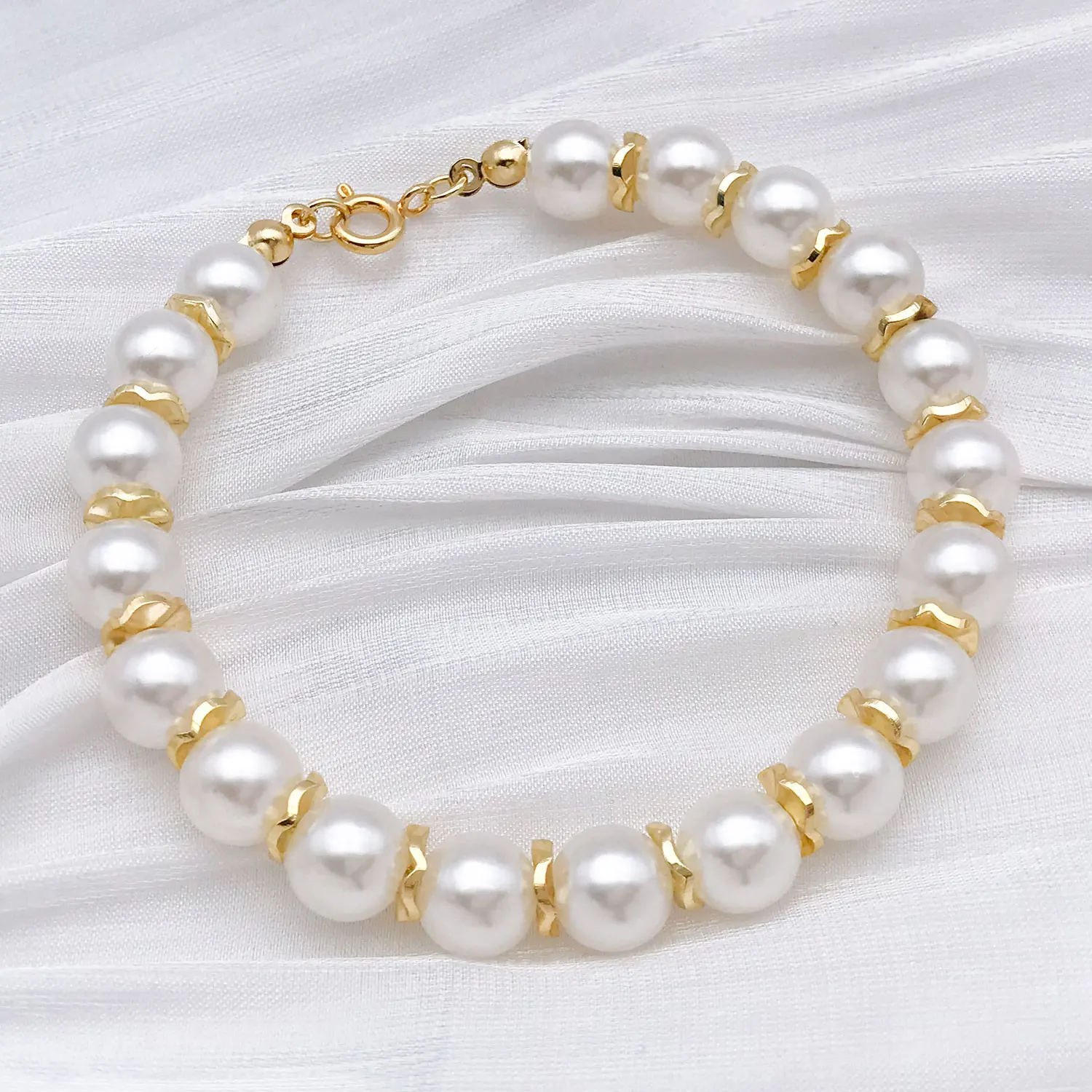 20 قطعة 18K الذهب الحقيقي مطلي النحاس خزر عازل ، فاصل متموج ل سوار ذاتي الصنع قلادة أقراط صنع المجوهرات اكسسوارات #6