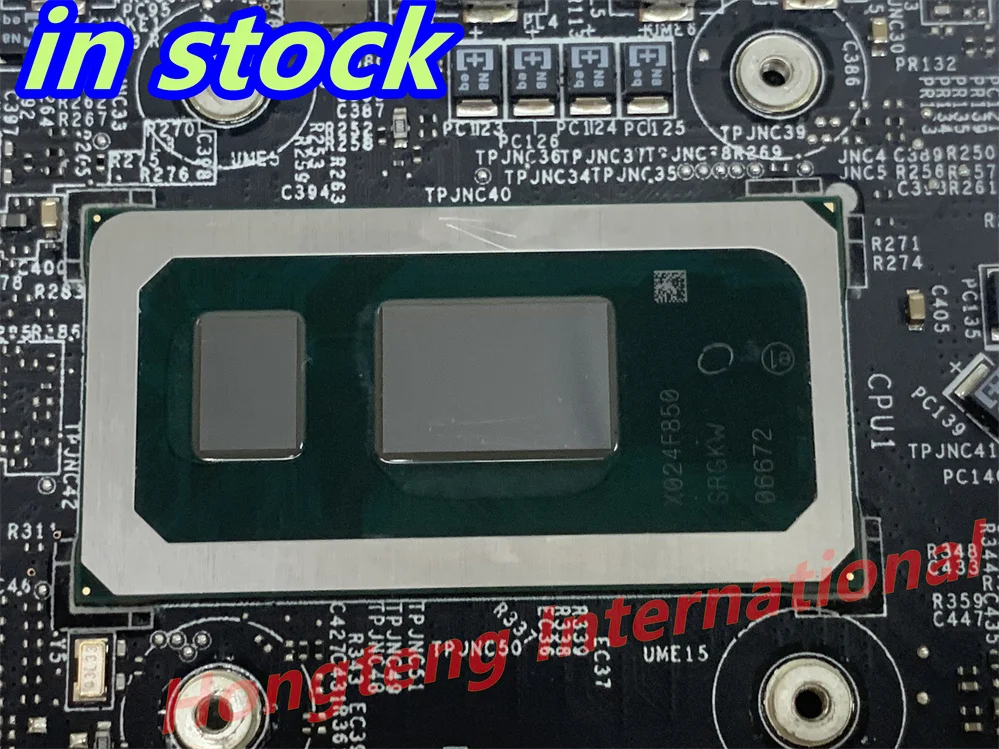 Original ms-15511 Ver 1.0 for MSI Modern 15 Series Laptop Motherboard with  i7-10510U Cpu   Test Ok