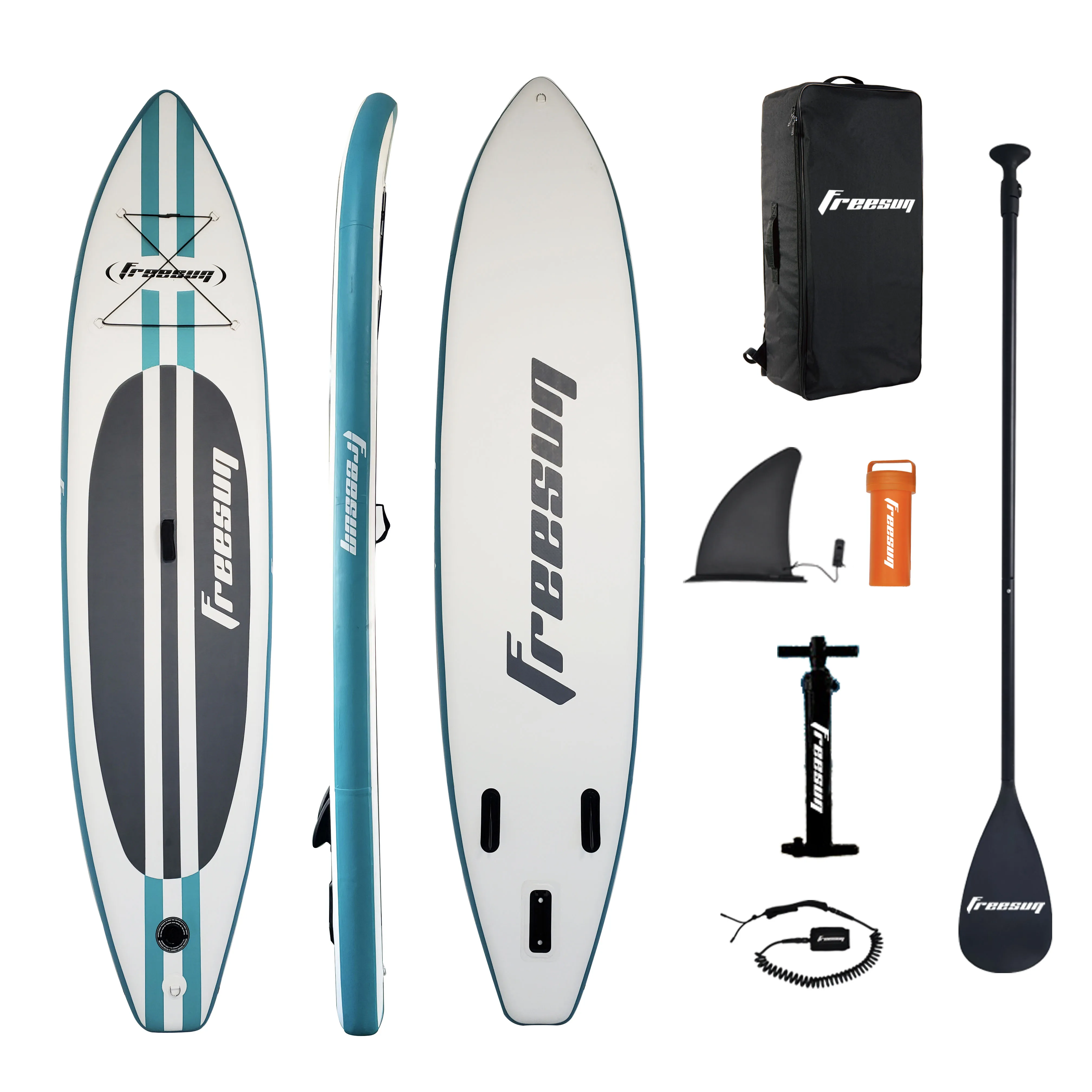 

Wholesale CE Pvc Inflatable Stand up Paddle Board Inflatable SUP Board with Accessories Backpack Surfboard