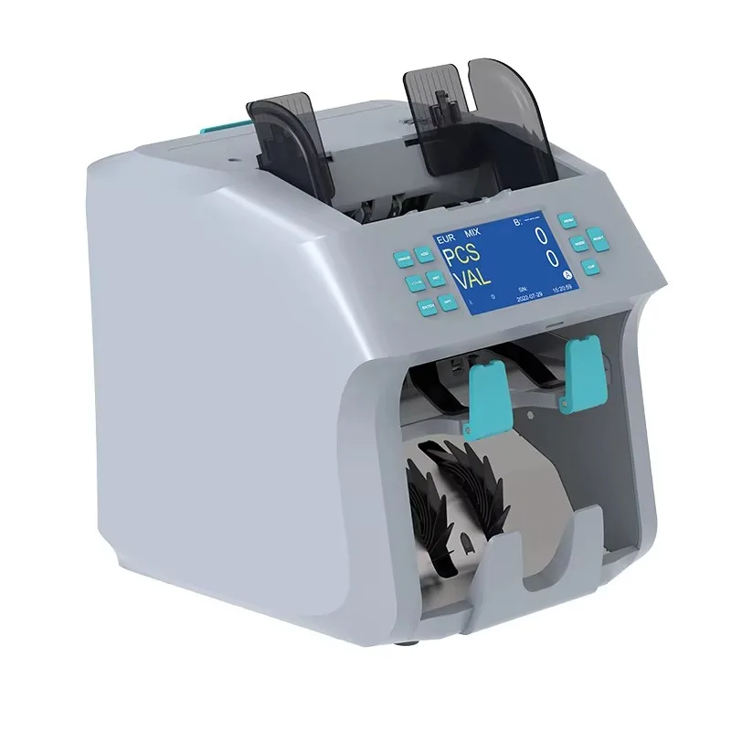 ST-3800 Touch Screen Discriminatore multi-valuta CIS Contatore di banconote Contatore di banconote Contatore di valore Macchina per il conteggio dei soldi
