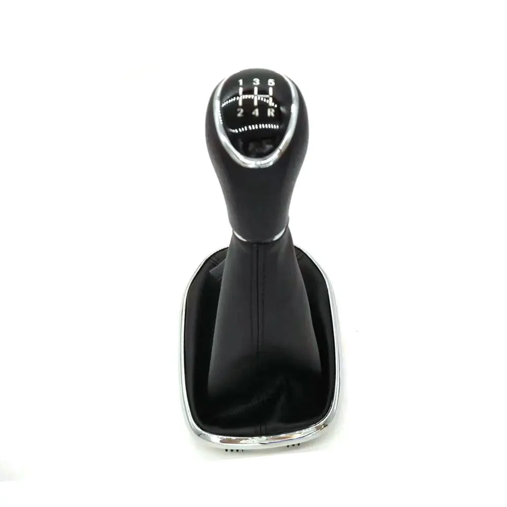 New Shifter Handball Lever Handball For Chevrolet Spark Ng Activ Car Gear Shift Knob Leather Gaitor Boot For Spark Activ