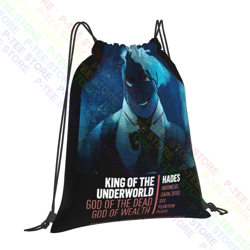 Lore Olympus Hades Business Card Drawstring Bags Gym Bag Fashion Schoolbag Lightweight Outdoor Running