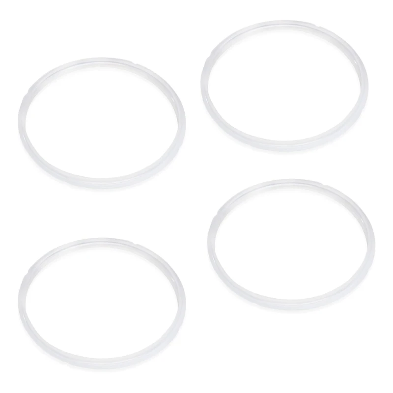 Pack of 3 Effective Rubber Seals Reliable Replacement Seal Set Long Lasting Rubber Sealing Rings for Pressure Cooker