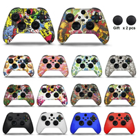 Soft Silicone Sleeve Shell For Xbox Series X/S Controller Accessories Rubber Protective Case Skin Thumb Grips Cap Joystick Cover