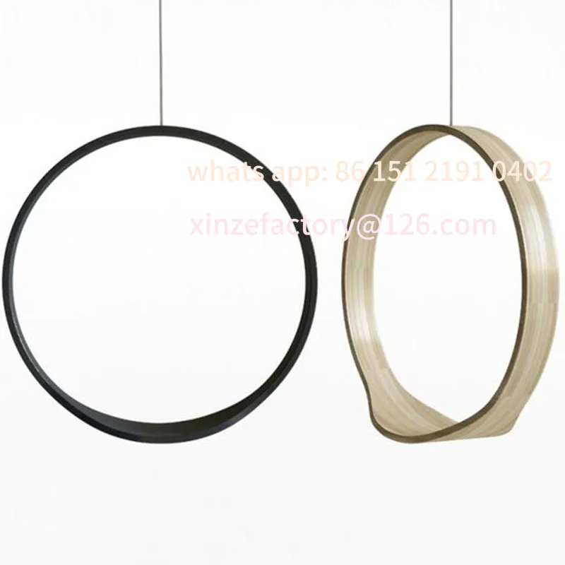 

Customizable Simple Modern Round Swing Chair Artistic Personality Hanging Practical Suspension Chair