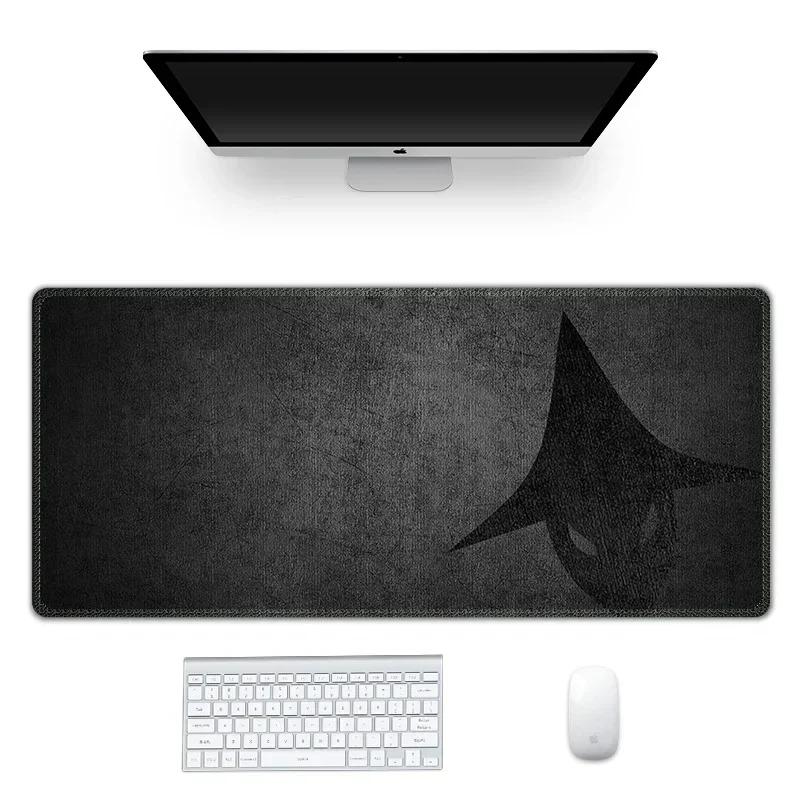 Dark Gaming Mousepad Large Anti-Slip Rubber Base Locked Edge Waterproof Extended PC Computer XXL Desk Mat for Gamer/Office setup