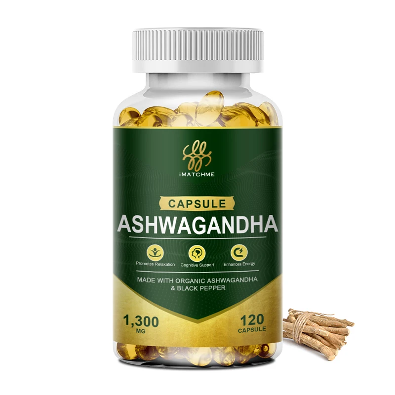 

Органическая добавка Ashwagandha — улучшает жизненную силу, улучшает уровни энергии, снятие стресса для взрослых