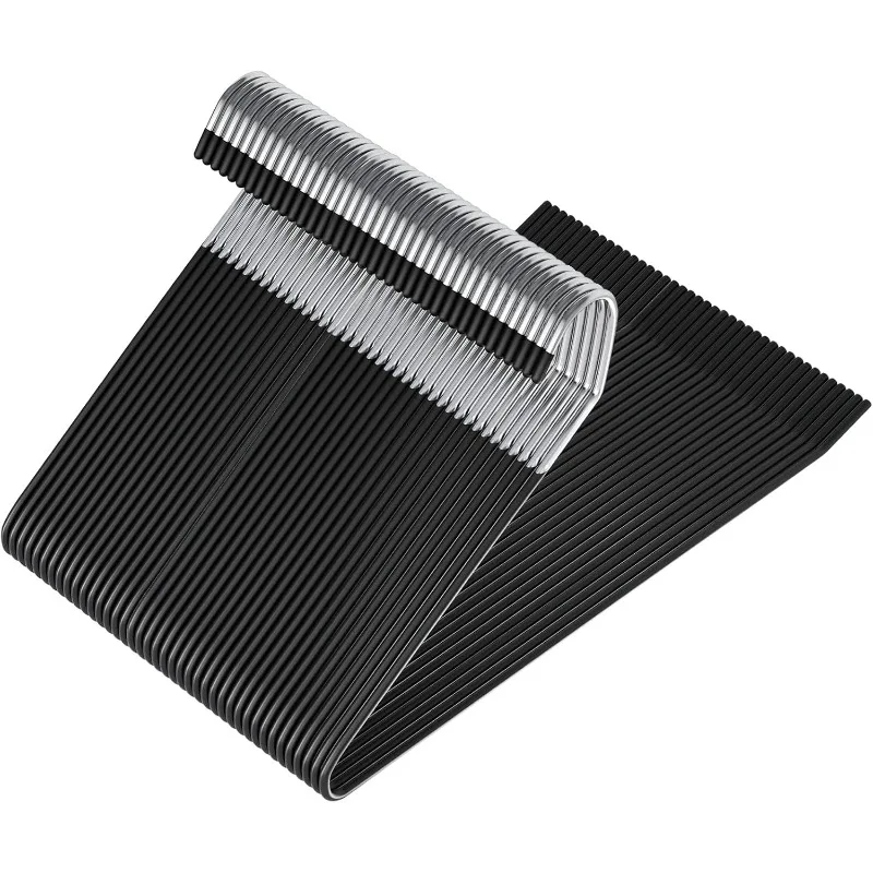 

40 Pack Open Ended Non Slip Pants Hangers for Men Women, Trouser Hangers