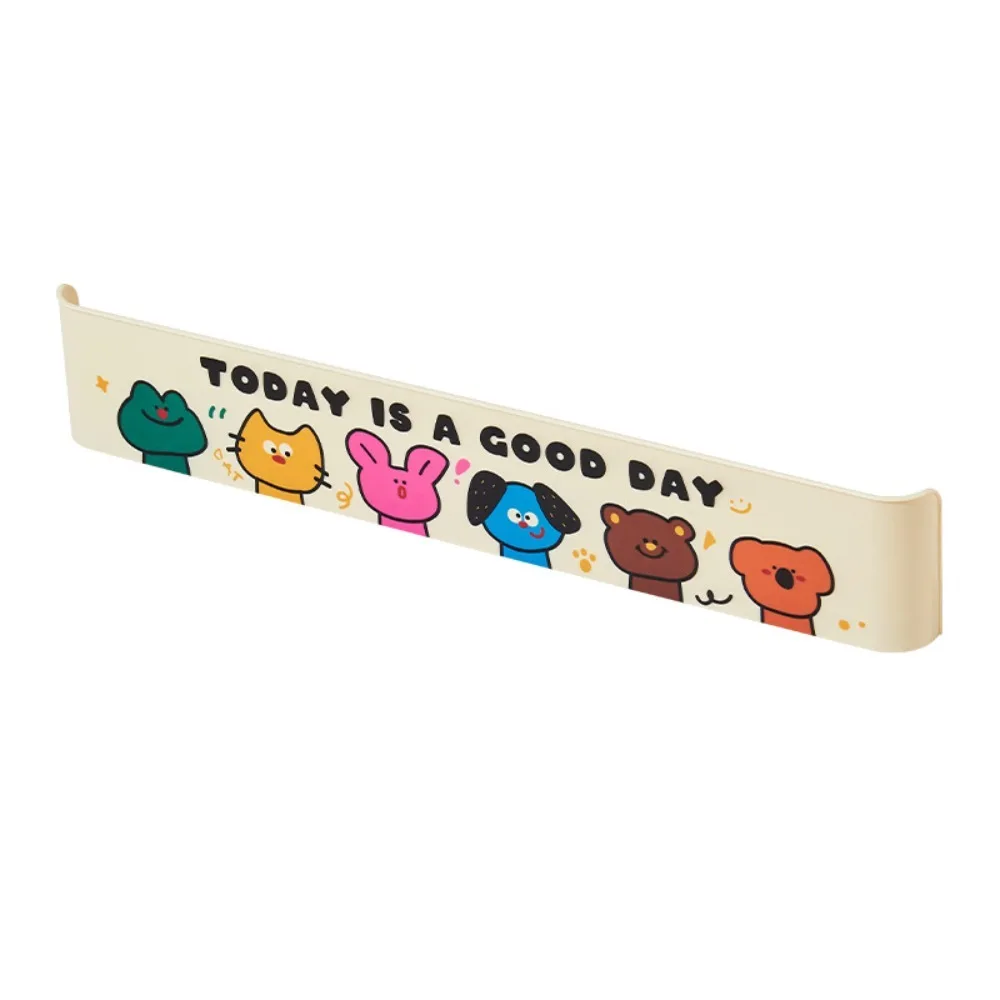 

Splash Proof Sink Water Blocking Board Plastic Cartoon Bathroom Water Blocking Strip Flexible Splash Proof Baffle Kitchen Use