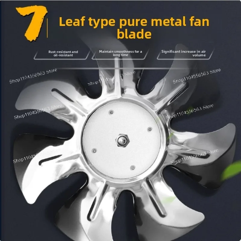 4/6 Inch 220V Silent Ceiling Exhaust Fan, High Speed Corrosion Resistant Ventilator for Kitchen and Bathroom