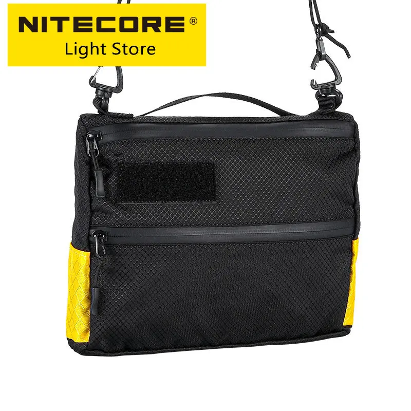 2026 Nitecore SLB04 3 in 1 Sling Bag 400D Nylon Shoulder Crossbody Iphone Xiaomi IPad Mini Earphone Men Women Handbag Chest