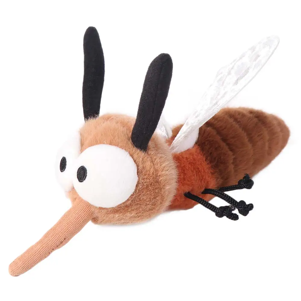 

Stuffed Animal Mosquito Plushie Home Decoration Funny Insect Mosquito Insect 25CM Cartoon Stuffed Mosquito Halloween Gift