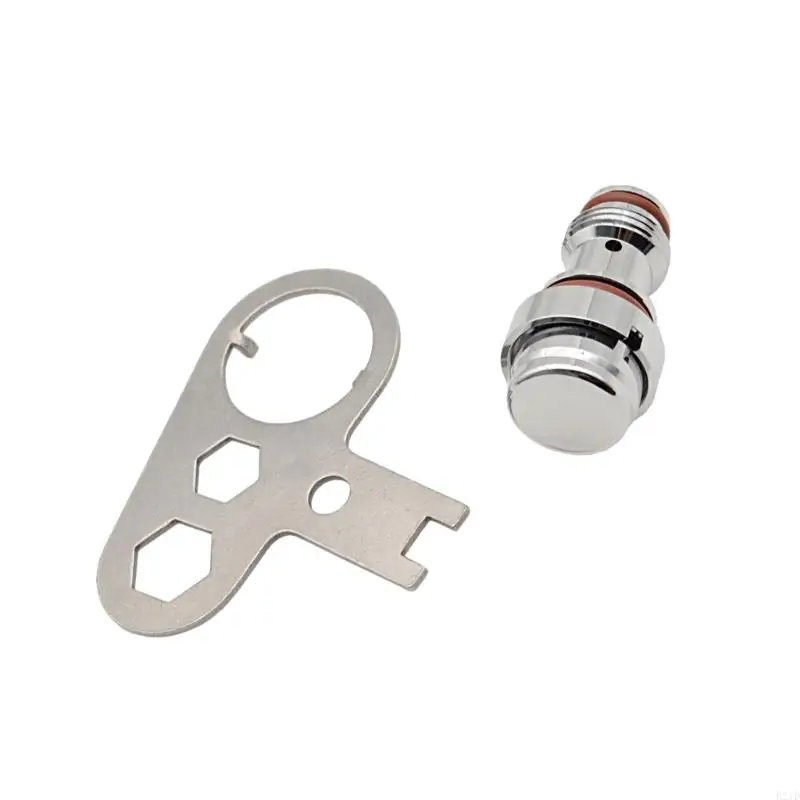   41 x 22 mm Underwater Inflator Insert, Metal Replacement Part for Routine Maintenance, Repair, and Service Work