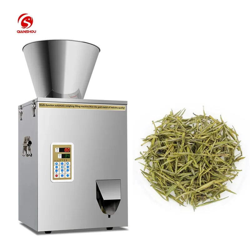 

1-100G Semi Automatic Desktop Coffee Beans Wheat Flour Grain Corn Packaging And Filling Machine