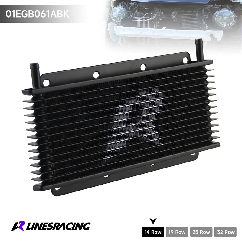 Oil Cooler Universal Black 14 Row Transmission 11