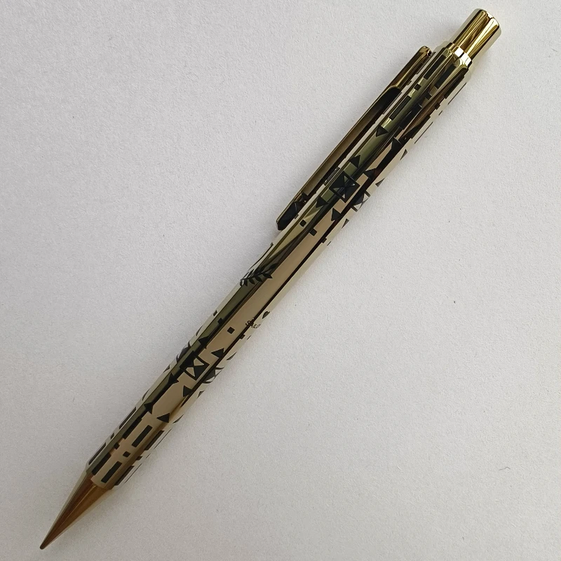 Sailor Gold Pattern Metal Automatic Pencil 0.5mm Black School Student Art Office Writing Mechanical Pencils Japanese Stationery