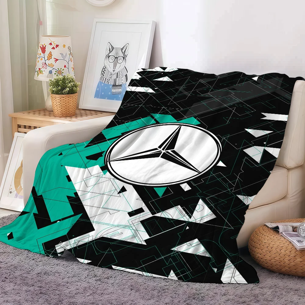 Fashion print Blanket For Sofa Office Bed Plane Travel Sleep Read Relax Camping Soft And Warm A-aMG