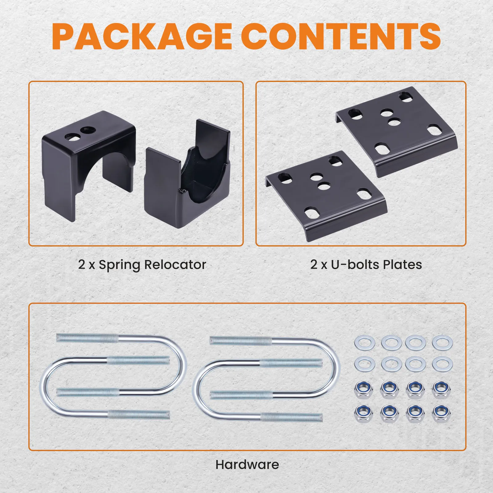 

6" Rear Drop Axle Flip Relocater Lowering Kit For Dodge Ramcharger 2WD 1978-1993