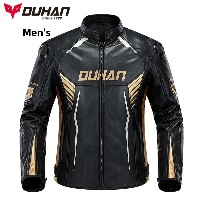 

DUHAN CE Certified Men's Summer Motorcycle Jacket Breathable Mesh Ventilated Riding Gear With Protective Design For Hot Weather
