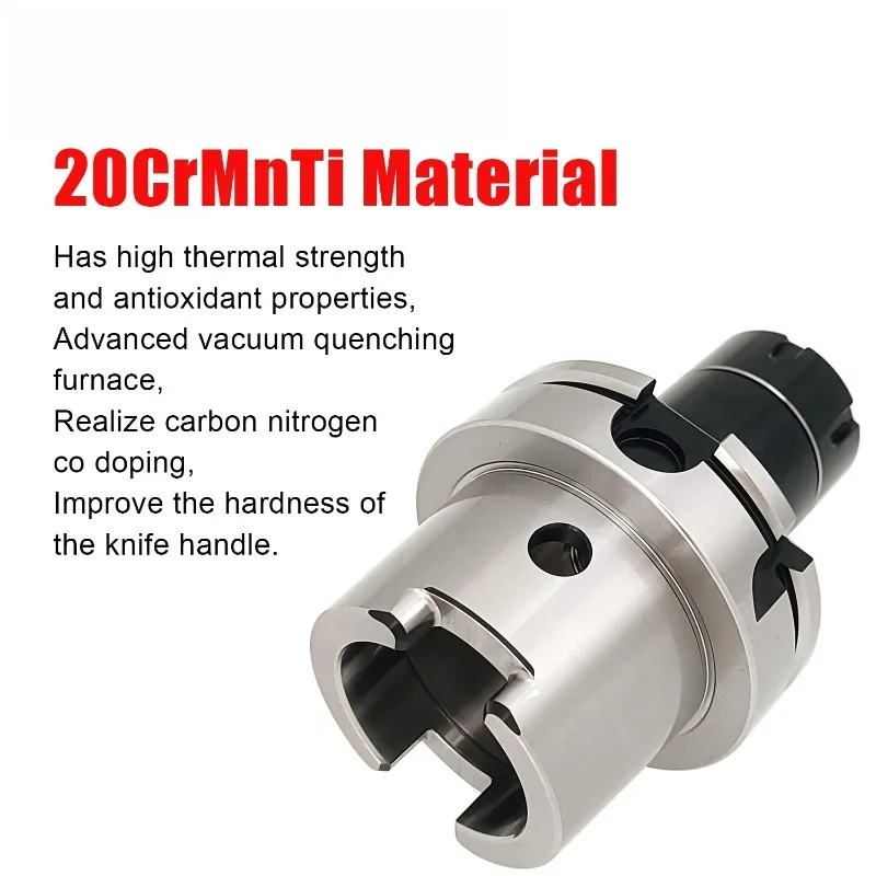 

HSK63A-ER Collet Chuck Holder CNC Tool Holder for Milling Machine HSK ER Tool Holder Accessory