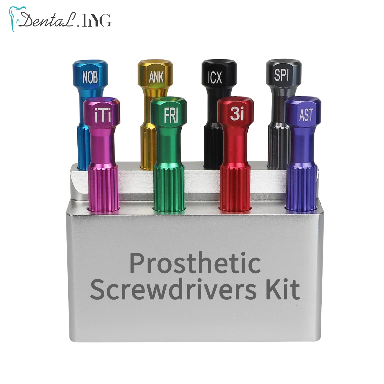 Stainless Steel Implant Screwdrivers Dental Planting Screw Driver Tools Micro Abutment Holder Stand Dentistry Equipment