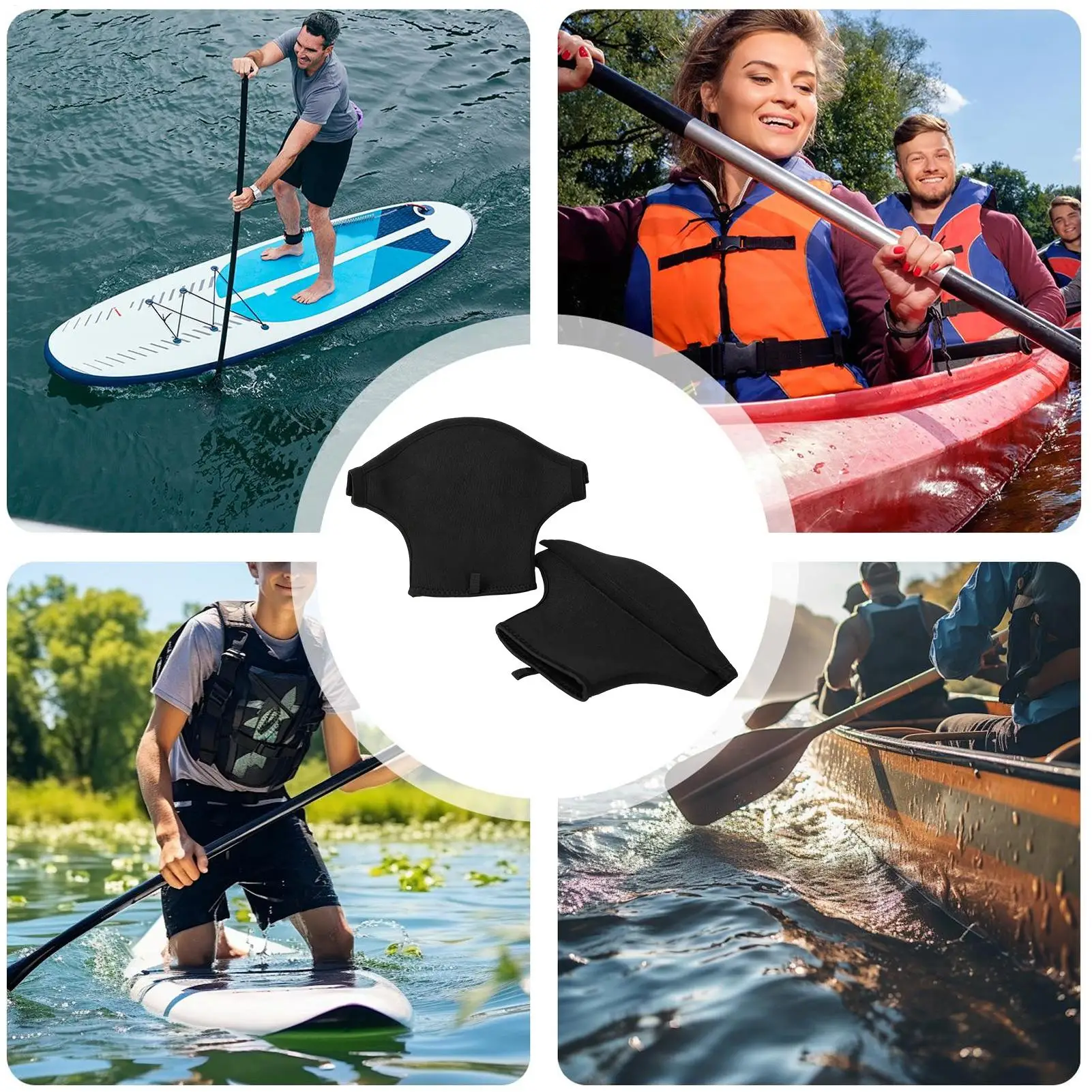 

Kayak Paddle Gloves Women Waterproof Kayaking Mitts Boat Paddle Gloves For Enthusiasts Canoeists Paddlers Kayakers Sports Lovers