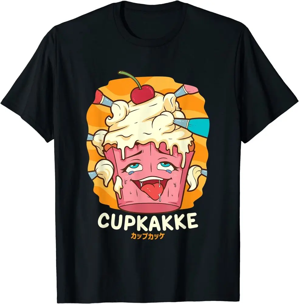 NEW LIMITED Funny Kawaii Japanese Cupcake Design Great Gift Idea T-Shirt S-3XL