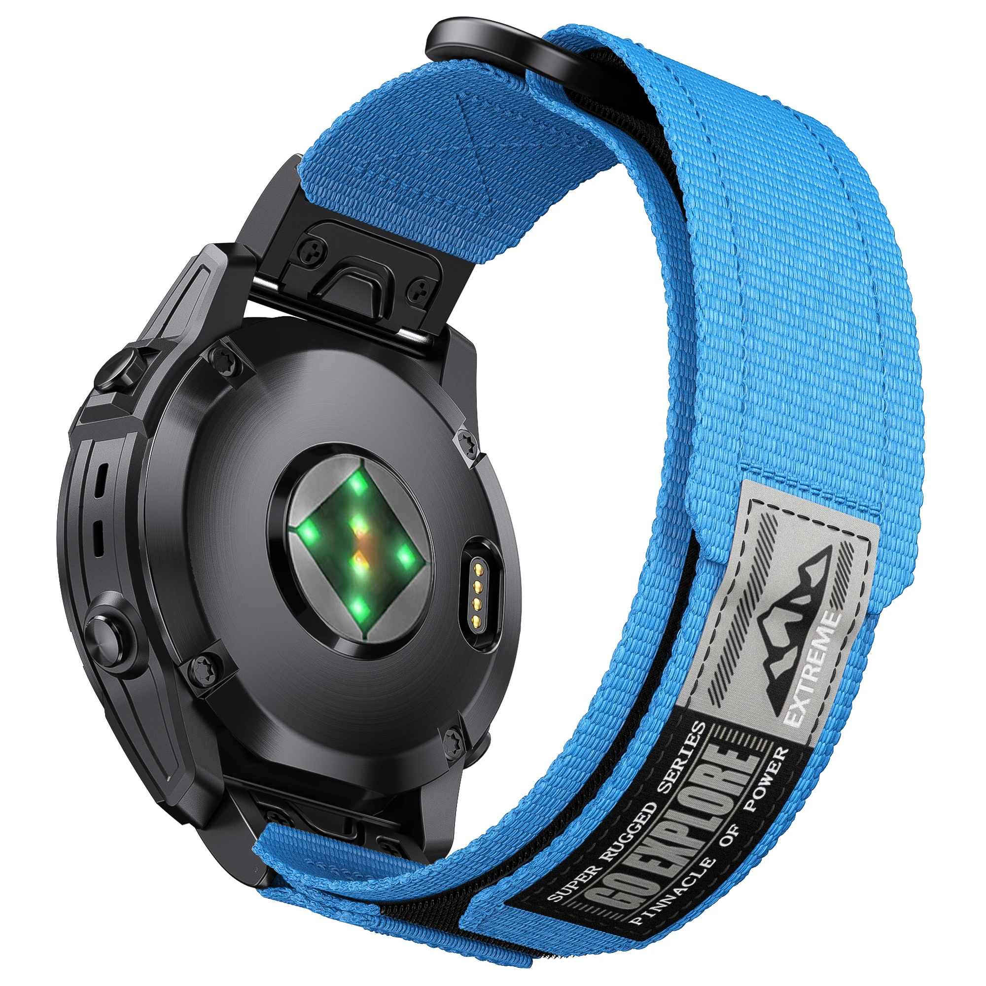 26mm 22mm QuickFit Watch Band For Garmin Fenix 8 8X 7 7X 6 6X 5X Plus/Epix Pro Gen 2 47mm 51mm/TACTIX/Enduro 3Sports Nylon Strap image 4