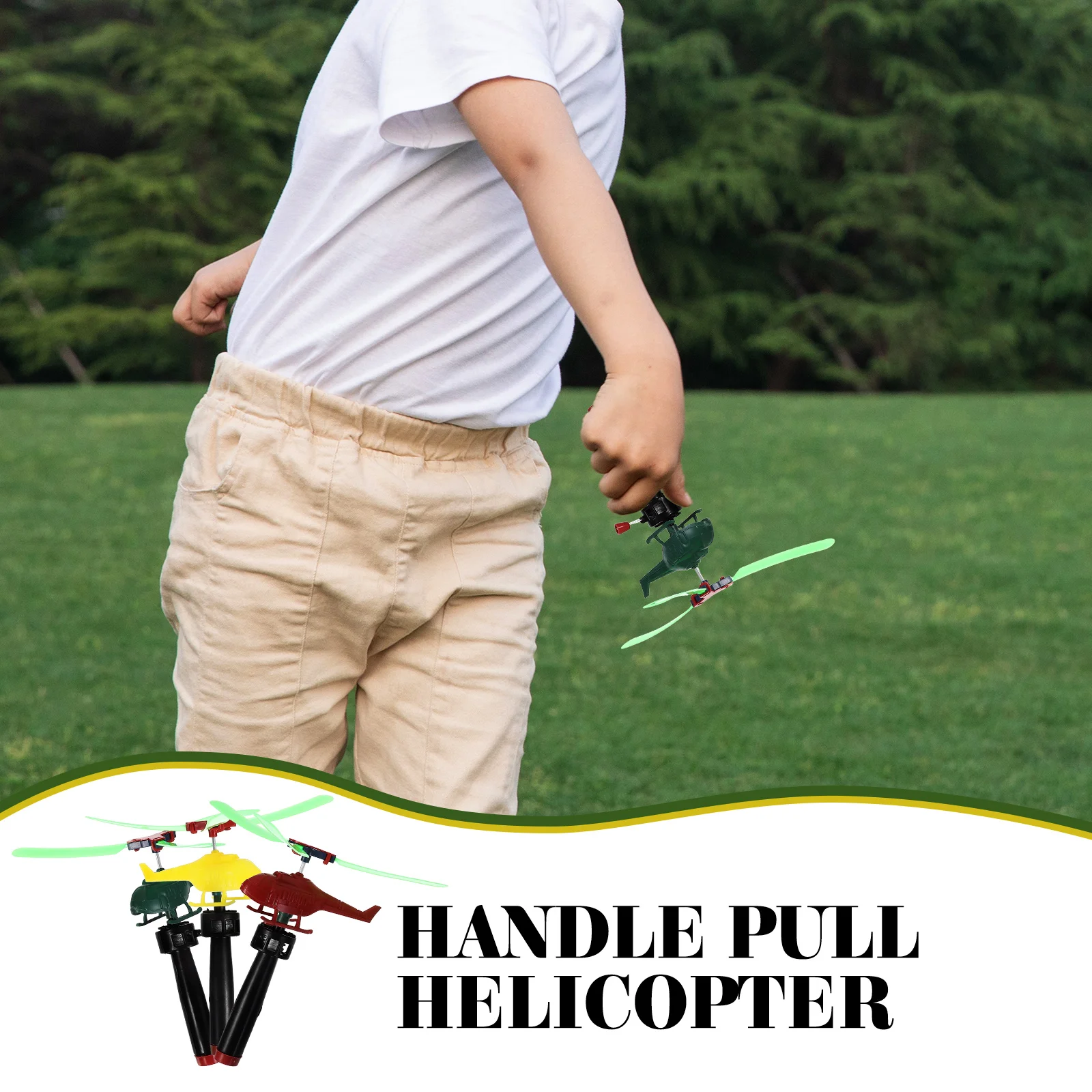 

8 Pcs Toy Flying Toys Interactive Plane Helicopter Recreation Airplane Outdoor Child