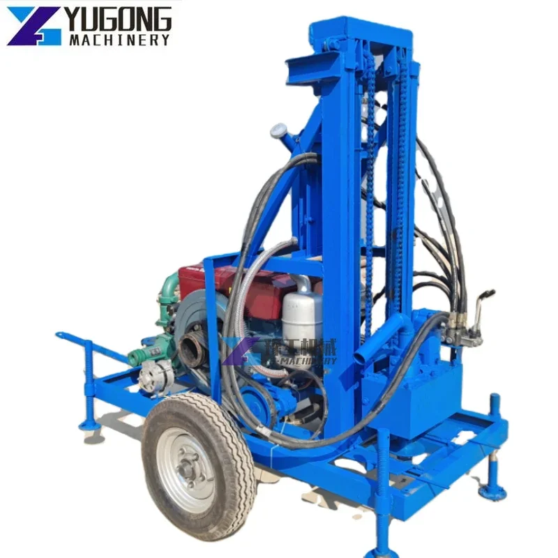 

Automatic 100-300m Mounted Water Well Drilling Rig for Water Wells Machine Mine Drilling Rig for Sale