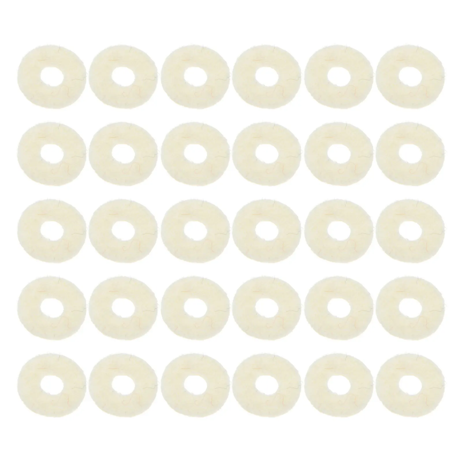 

90Pcs Piano Felt Pads Circular Washers for Keyboard Balance Leveling and Piano Repair Regulating Tools Replacement