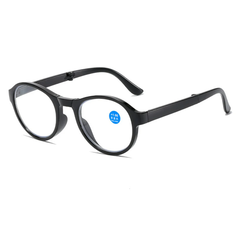 Elbru New Folding occhiali da presbite donna uomo HD Fashion Old-vision occhiali da lettura anziani Anti-blue Light Hyperopia Eyewear