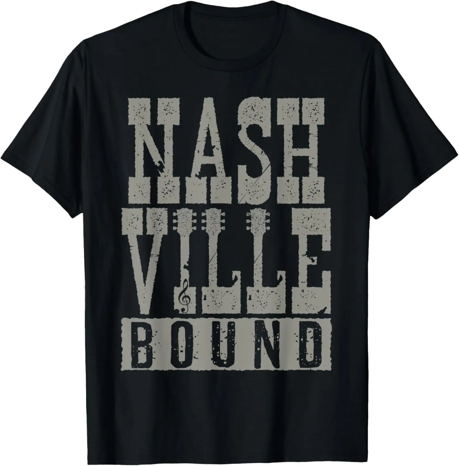 Nashville Bound T-Shirt - Tennessee Country Music Shirt Gift T-Shirt