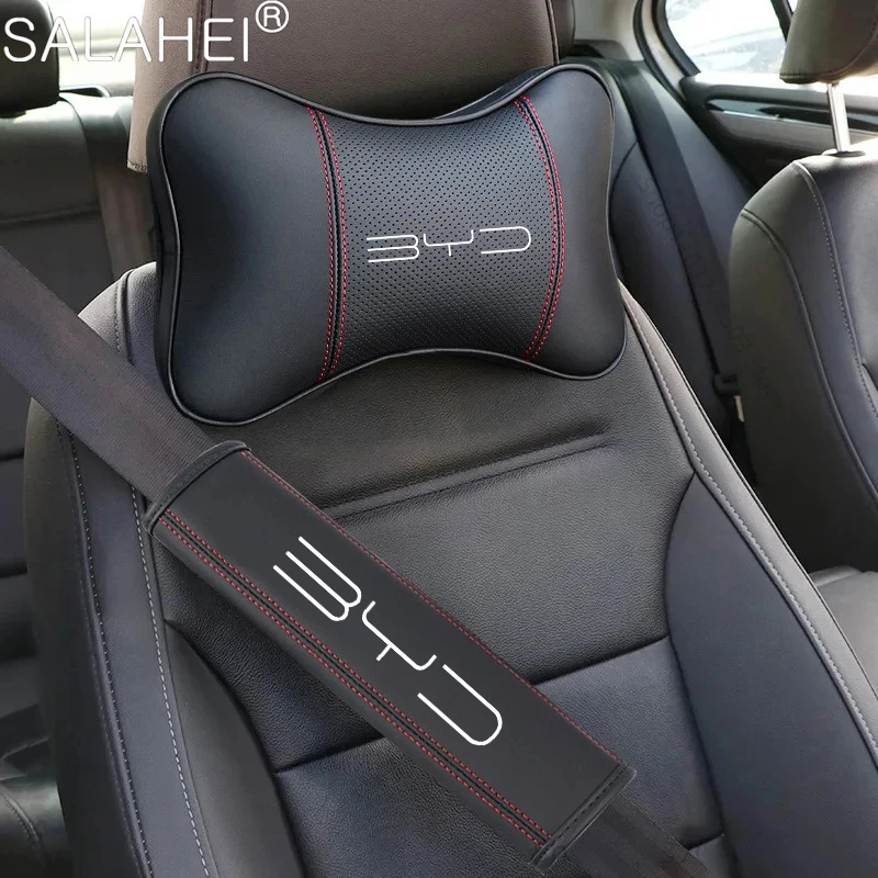 Для BYD Atto 3 Yuan Plus Han Tang EV F3 E6 Dmi Song F0 Qin Pro G3 I3 Маленькая подушка для шейного отдела позвоночника аксессуары для плечевого стула